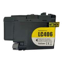 Compatible inkjet cartridge for Brother LC406Y - yellow
