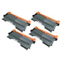Compatible Brother TN450 toner cartridges, high yield, 4 pack